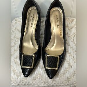 Comfort Plus by Predictions Black Heels